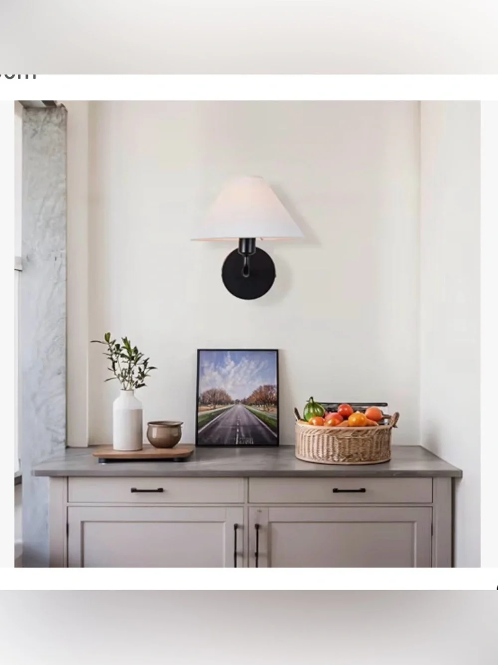 Modern Linen Indoor Light Fixtures With Shade Sconce, Elegant Linen Glow Sconce
